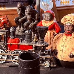 This Fri & Sat! ~Incredible Arlington Collectors Estate! Vintage Fashion, Furs, Toys, Glass, MCM, Rugs, Clocks, Art, Old Books, Antique Furniture, Hollywood Regency, Lionel Trains, Cast Iron Banks.