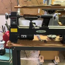 Excelsior 10 x 18-Inch Wood Lathe with Stand