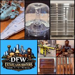 This Fri & Sat! ~Huge Carrollton Estate Sale! Extensive Woodworking Shop, MCM, Toys, Leather Furniture, Rolling Tool Chest, Nice Appliances, Electronics, Collectibles, Accents & Much More!