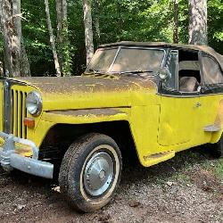 POST WAR OVERLAND WILLY JEEPSTER 