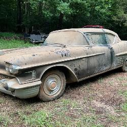 1958 2 DOOR CADILLAC SERIES 62 COUPE