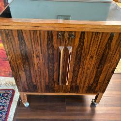 Tobjorn Afdal for Bruksbo Rosewood Mobile Bar