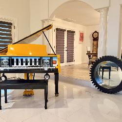 Custom Baldwin Grand Piano