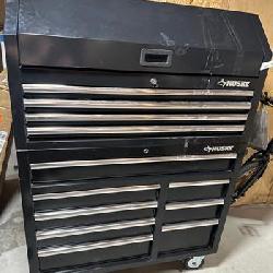 Tool Storage 42 in. W Standard Duty Black Tool Chest Combo