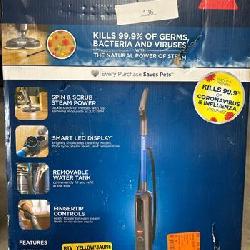 SpinWave Smart Steam Bagless Corded No Filter Steam Mop