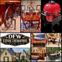 This Fri & Sat! ~Stunning Cedar Hill (Joe Pool Lake) Estate Sale! Upscale, Designer, Outdoor Living, Bernhardt, Thomasville, Broyhill, Accents, Home Theater, Tools, Yard Art & Much More!!