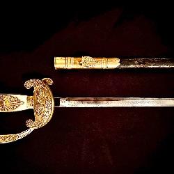 1800s Royal Bavarian Court Sword with Scabbard – Johann Stroblberger, Munich