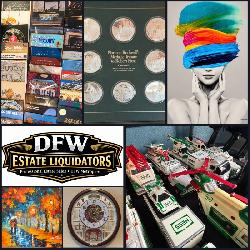 This Fri & Sat! ~Incredible Denton Estate Sale! Collectibles, Gaming, Coins, Toys, Trading Cards, Books, Nice Appliances, Furniture, Yard Art, Classic Rock LP,s, Fitness Equipment & Much More!