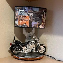 Harley Davidson Table Lamp.