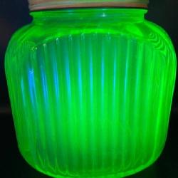 Vintage Uranium Glass 