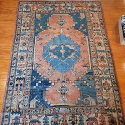 Vintage hand knotted rugs 