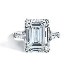 Lot #9958 Emerald Cut Diamond Ring 5.02ct-GIA