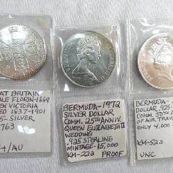 (3) 1972 BERMUDA $1, 1937 VINTAGE