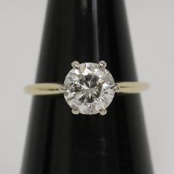 1.78ct solitaire diamond ring