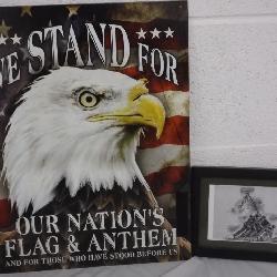 Lg. Vinal poster & Marines