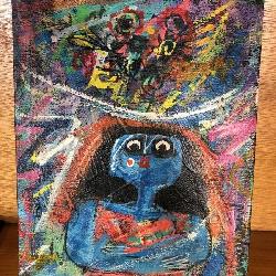 Outsider art painting