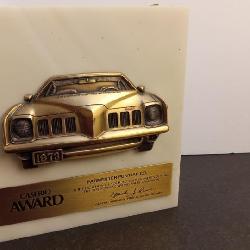Pontiac Dealer Award