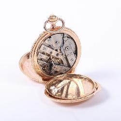 18K Patek Philippe & Co. for John M. Bonnet Gold Cased Lady's Pocket Watch