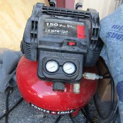 Porter cable red air compressor