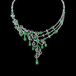 Jadeite Jade & Diamond Necklace