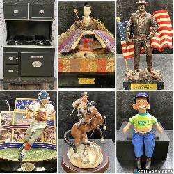 BIDDING IS LIVE! Incredible *Online Only* Weatherford Gallery Auction! Local P/U & Shipping Available! HUGE COLLECTIBLES AUCTION! 