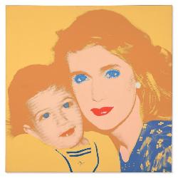 Original Andy Warhol Acrylic & Silkscreen