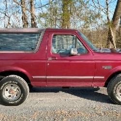 1996 FORD BRONCO XLT 4WD 