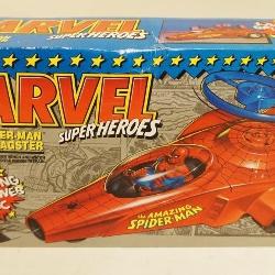 MARVEL SUPER HEROES THE SPIDERMAN DRAGSTER, 1990 NEW OLD STOCK, SEALED