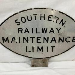SOUTHERN RR SIGN 25X17