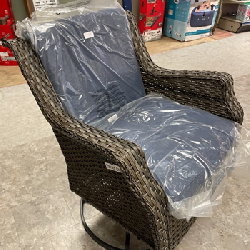 Wicker Swivel Chair