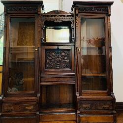 Antique Carved Cabinets