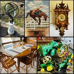 **This Fri & Sat** Incredible Commerce Estate Sale! Clock Collection, Ethan Allen, Antiques, Outdoor & Much More!