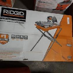 Ridgid Wet Tile Saw with Stand
