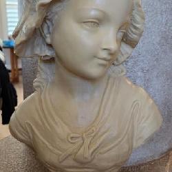 F - BUST OF YOUNG  WOMAN 18
