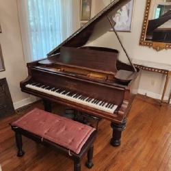 Steinway & Sons Rosewood 1897 Model B Grand Piano
