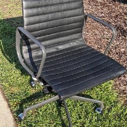 Herman Miller Eames Leather Aluminum Group