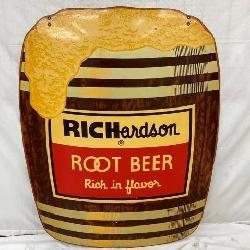 DST RICHARDSON ROOT BEER SIGN