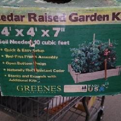 Cedar Raised Garden Kit