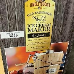 Uncle Bucks ice cream maker