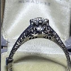 Engagement Ring with Band