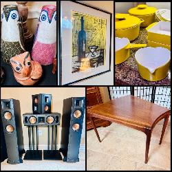 This Friday & Saturday! *Incredible Flower Mound Estate Sale* Italian Marble, Orig. Paintings, MCM, Collectibles, Tools & Much More!