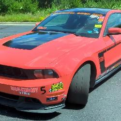 2012 Ford Mustang Boss 302 Coupe Subcompact Car, Vehicle No. 1167, 5.0L V-8 DOHC 32V, 12,369 Miles S